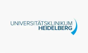 Universitätsklinikum Heidelberg Logo mit halbvollem Bogen und Schriftzug